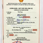 chứng thực giấy tờ đi Đ&agrave;i Loan