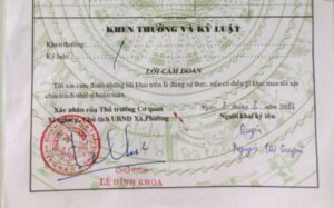 chứng thực giấy tờ đi học cần gì