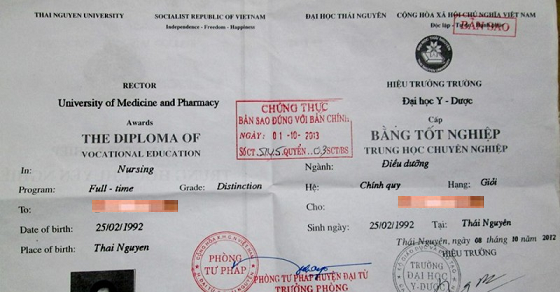 chứng thực giấy tờ tiếng nước ngoài - Hình 2