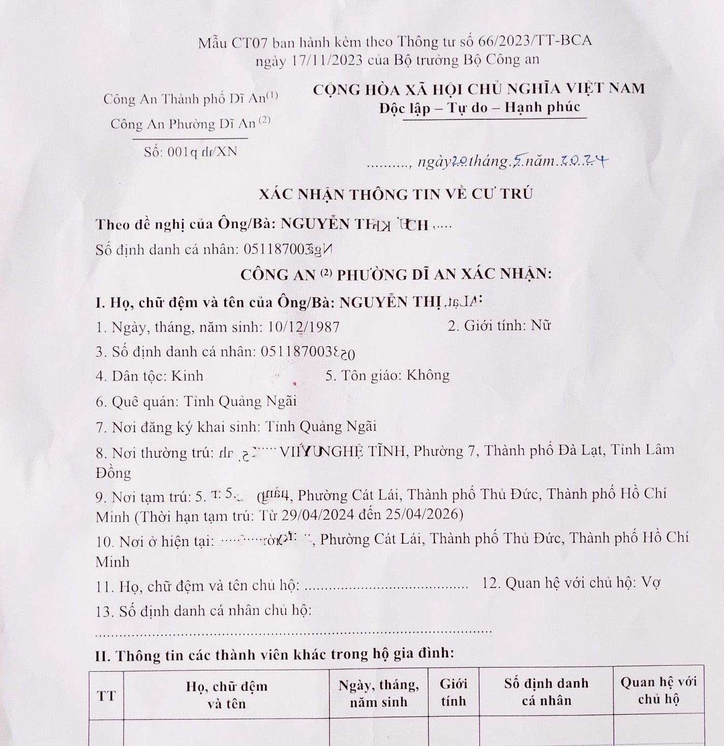chứng thực giấy x&aacute;c nhận cư tr&uacute; - H&igrave;nh 4