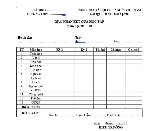 chứng thực giấy x&aacute;c nhận học tập - H&igrave;nh 4
