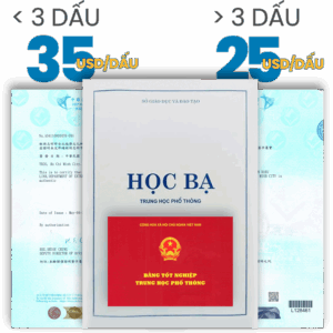 chứng thực hồ sơ du học