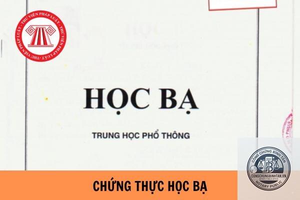 chứng thực học bạ - Hình 4