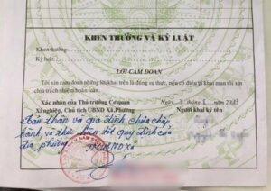 chứng thực sơ yếu lý lịch