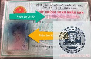 cmnd bị mờ