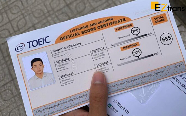 công chứng TOEIC - Hình 3