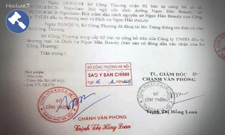 c&ocirc;ng chứng bản sao - H&igrave;nh 2