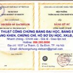 c&ocirc;ng chứng bằng khen
