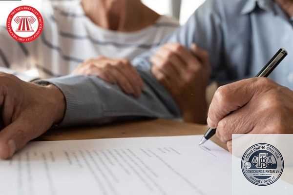công chứng di chúc cho người không biết chữ