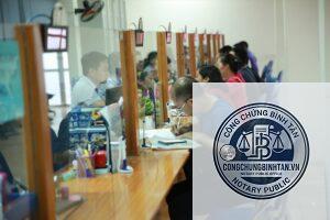 công chứng di chúc ngoài trụ sở