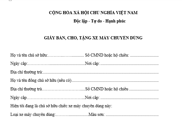 c&ocirc;ng chứng giấy cho tặng xe - H&igrave;nh 4