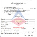 Hướng dẫn chi tiết thủ tục công chứng giấy chứng nhận góp vốn: Quy trình, hồ sơ và những lưu ý pháp lý Hướng dẫn chi tiết thủ tục công chứng giấy chứng nhận góp vốn: Quy trình, hồ sơ và những lưu ý pháp lý