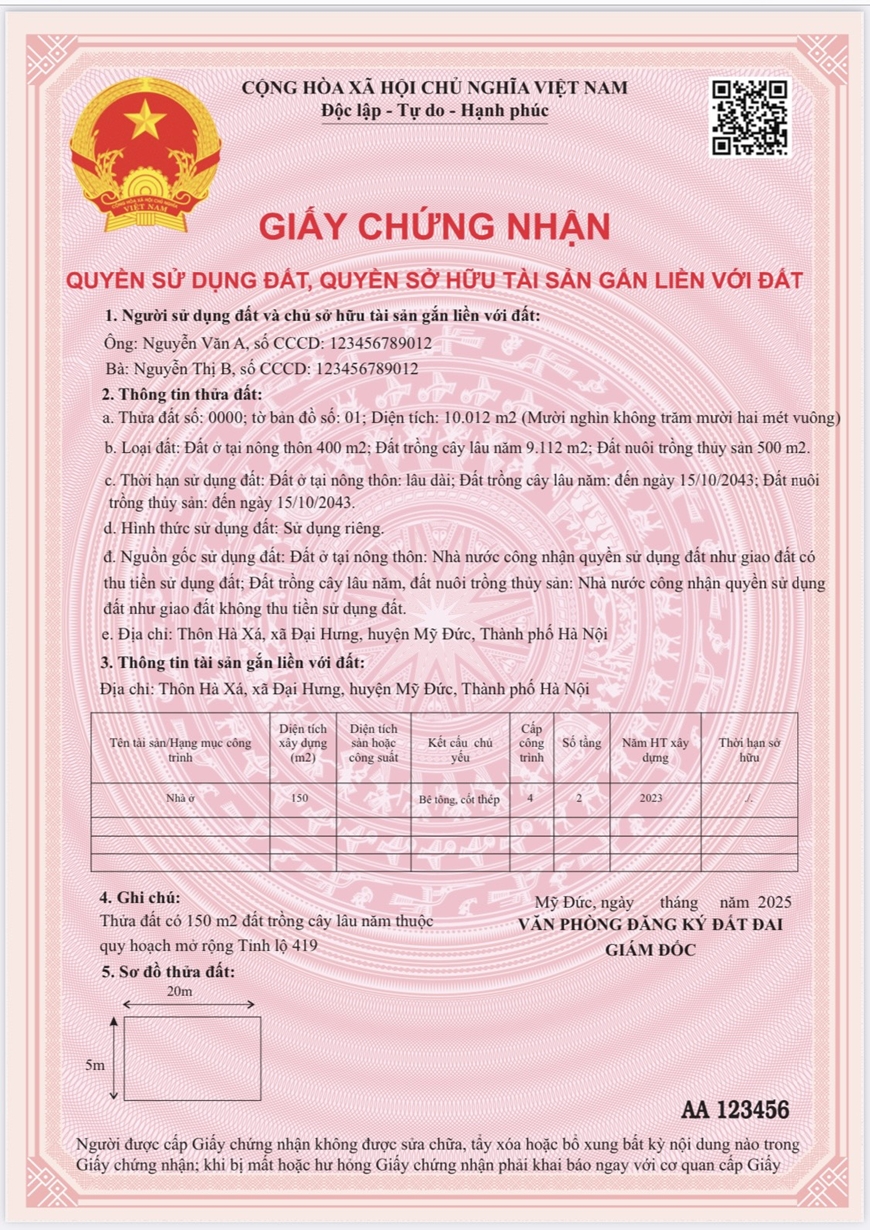 công chứng giấy chứng nhận quyền sử dụng đất - Hình 2