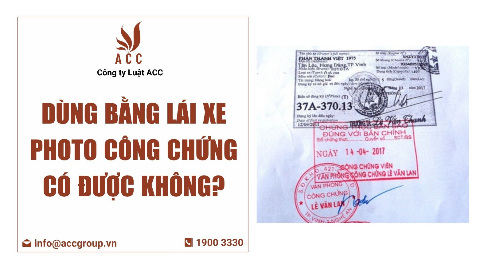 công chứng giấy phép lái xe - Hình 5
