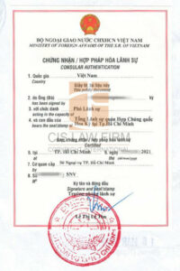 công chứng giấy tờ cho người nước ngoài