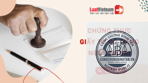 công chứng giấy tờ tiếng nước ngoài
