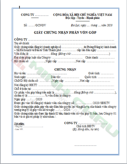 c&ocirc;ng chứng giấy x&aacute;c nhận cổ phần - H&igrave;nh 3