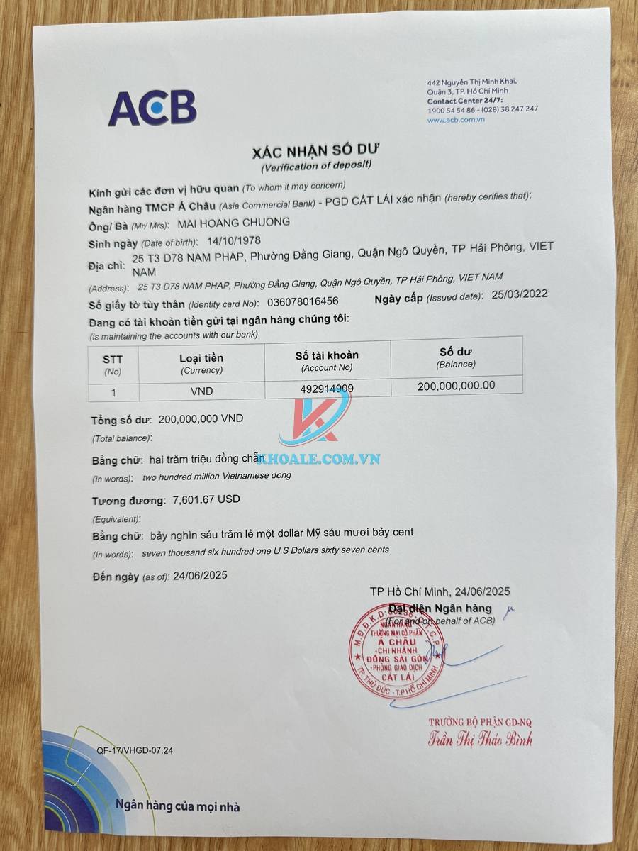 công chứng giấy xác nhận tài chính - Hình 5