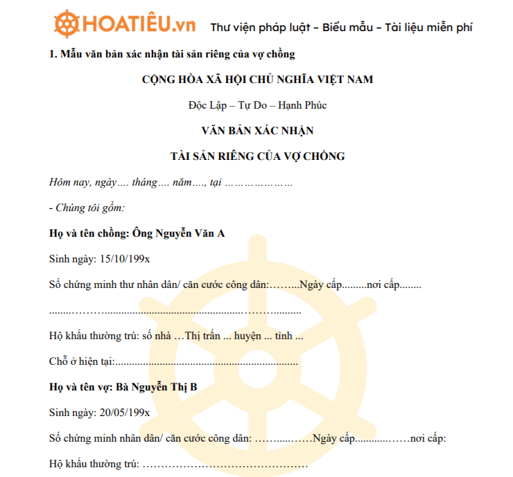 công chứng giấy xác nhận tài sản - Hình 3