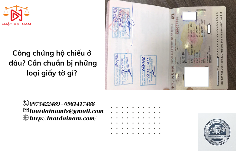 công chứng hộ chiếu