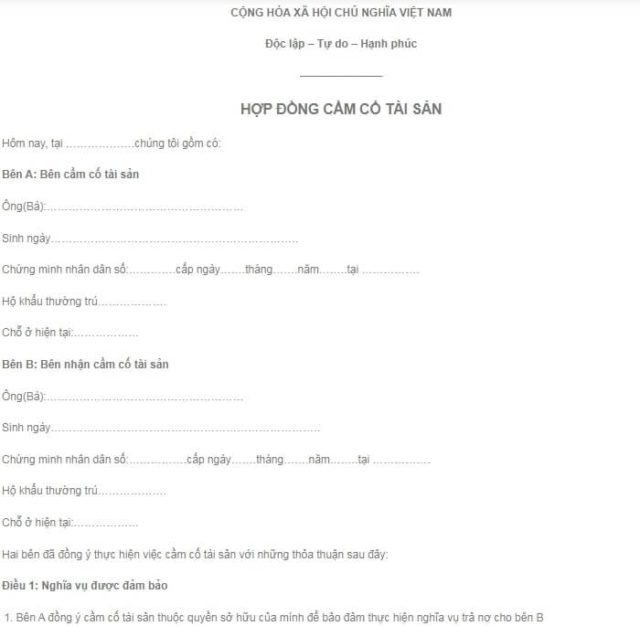 c&ocirc;ng chứng hợp đồng cầm cố - H&igrave;nh 4
