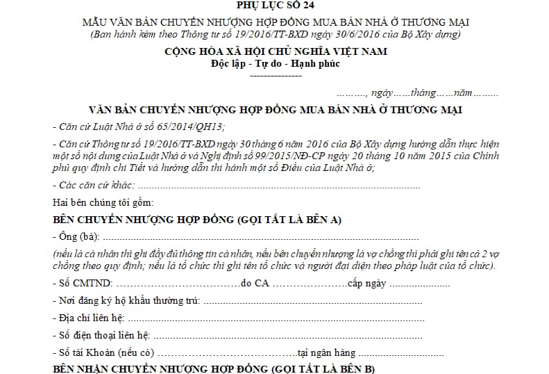 công chứng hợp đồng chuyển nhượng căn hộ - Hình 2