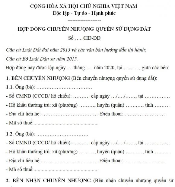 công chứng hợp đồng chuyển nhượng nhà - Hình 5