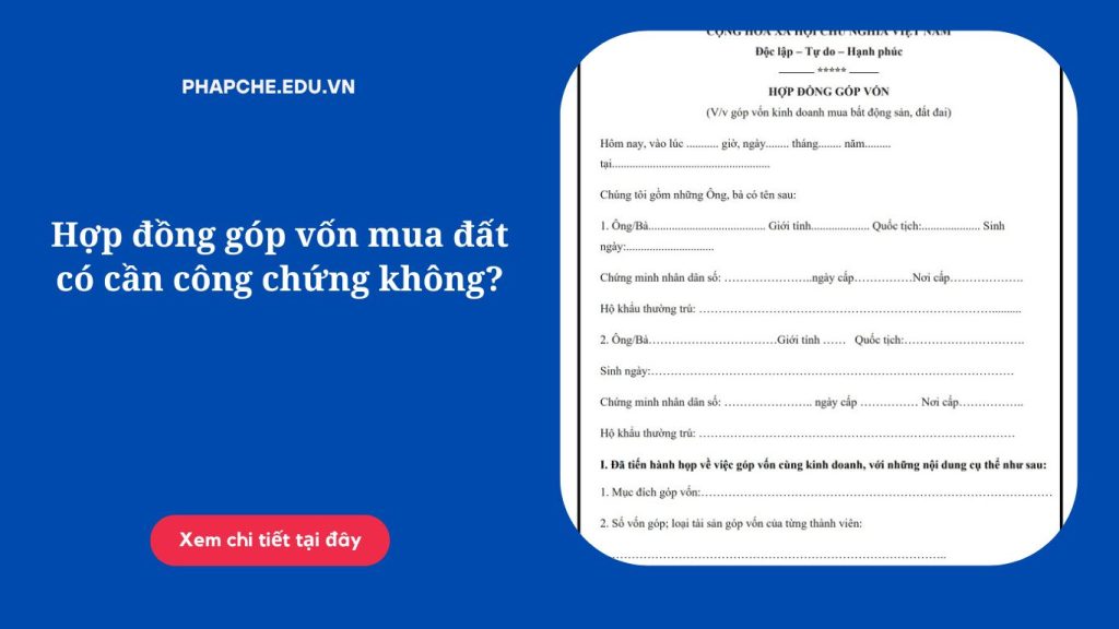 công chứng hợp đồng góp vốn bằng đất - Hình 3