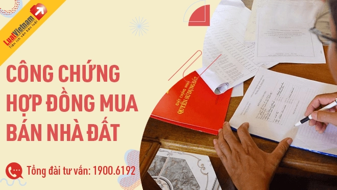 công chứng hợp đồng mua bán đất - Hình 2