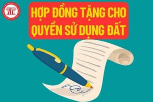 công chứng hợp đồng tặng cho