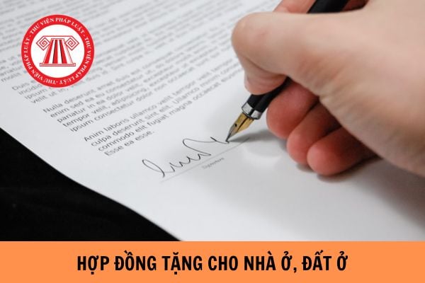 công chứng hợp đồng tặng cho tài sản