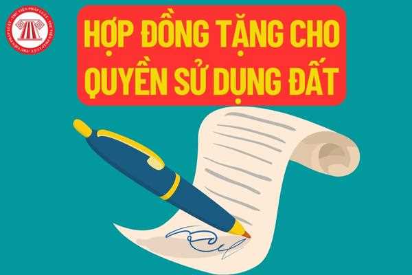 công chứng hợp đồng tặng cho