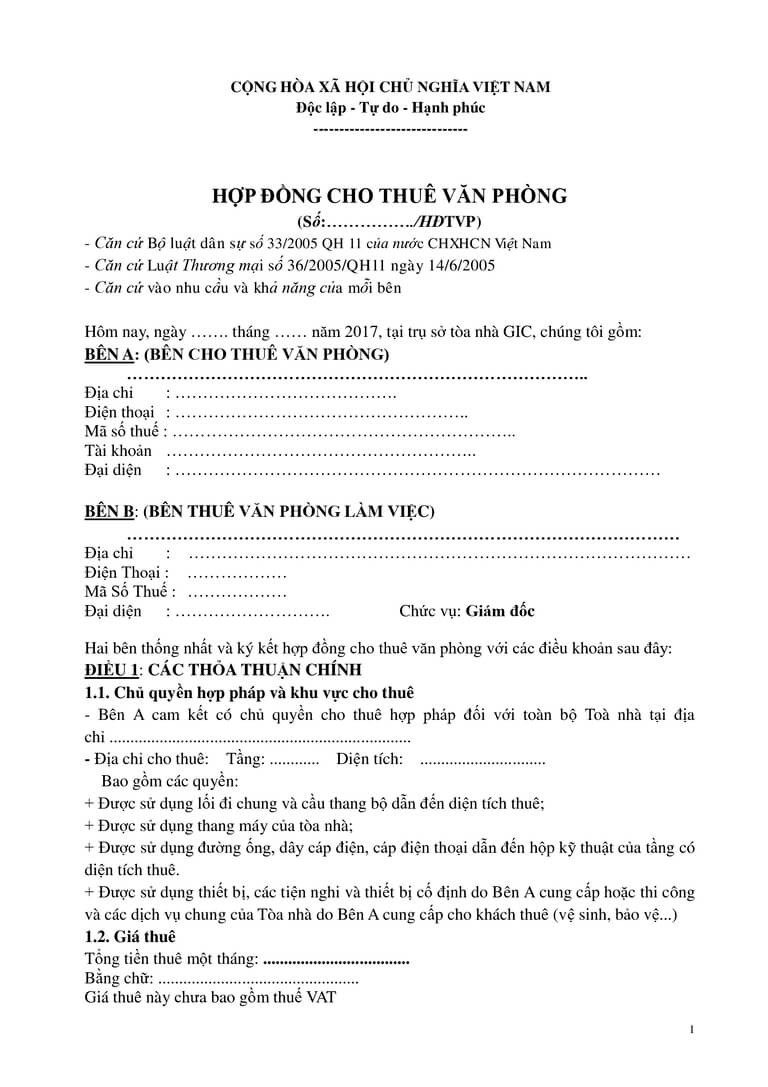 c&ocirc;ng chứng hợp đồng thu&ecirc; văn ph&ograve;ng - H&igrave;nh 1
