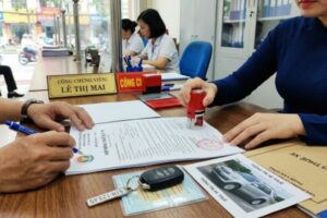 công chứng hợp đồng thuê xe