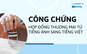 công chứng hợp đồng thương mại
