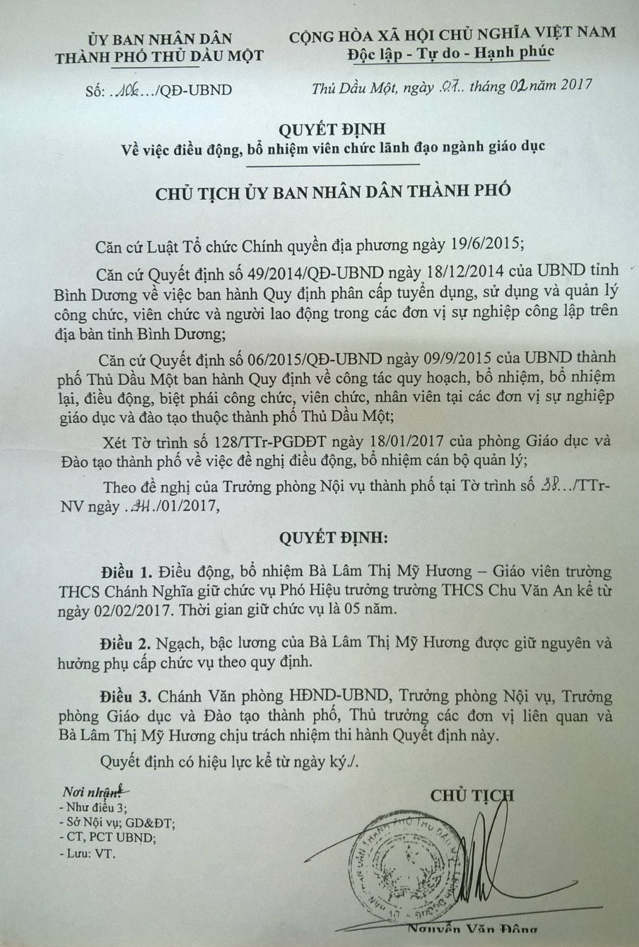 công chứng quyết định bổ nhiệm - Hình 2