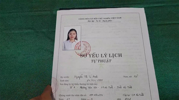 công chứng sơ yếu lý lịch