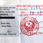 c&ocirc;ng chứng t&agrave;i liệu