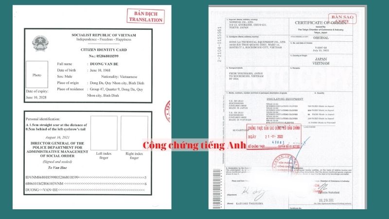 công chứng tài liệu tiếng Anh - Hình 1