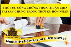 công chứng tài sản chung