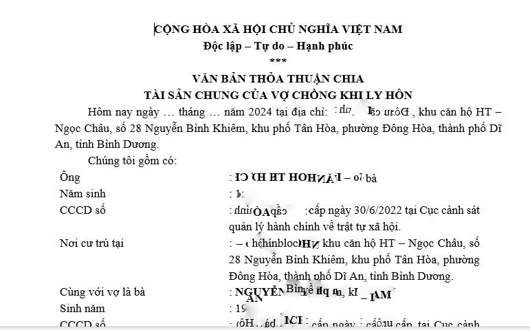 công chứng thỏa thuận phân chia tài sản - Hình 4