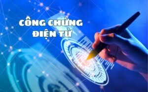 công chứng trực tuyến