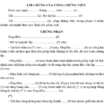 c&ocirc;ng chứng vi&ecirc;n l&agrave;m chứng di ch&uacute;c