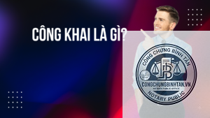 công khai là gì