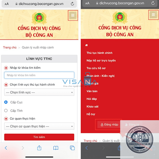 đăng ký hộ chiếu online - Hình 2