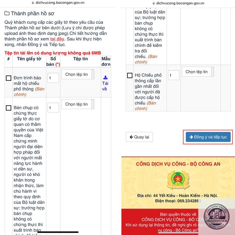 đăng ký hộ chiếu online - Hình 3