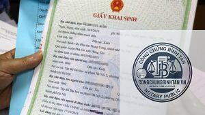 đăng ký khai sinh