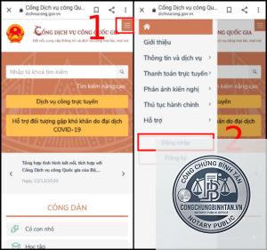 đăng ký khai sinh online