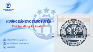 đăng ký khai tử online