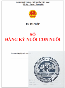 đăng ký nhận nuôi con nuôi